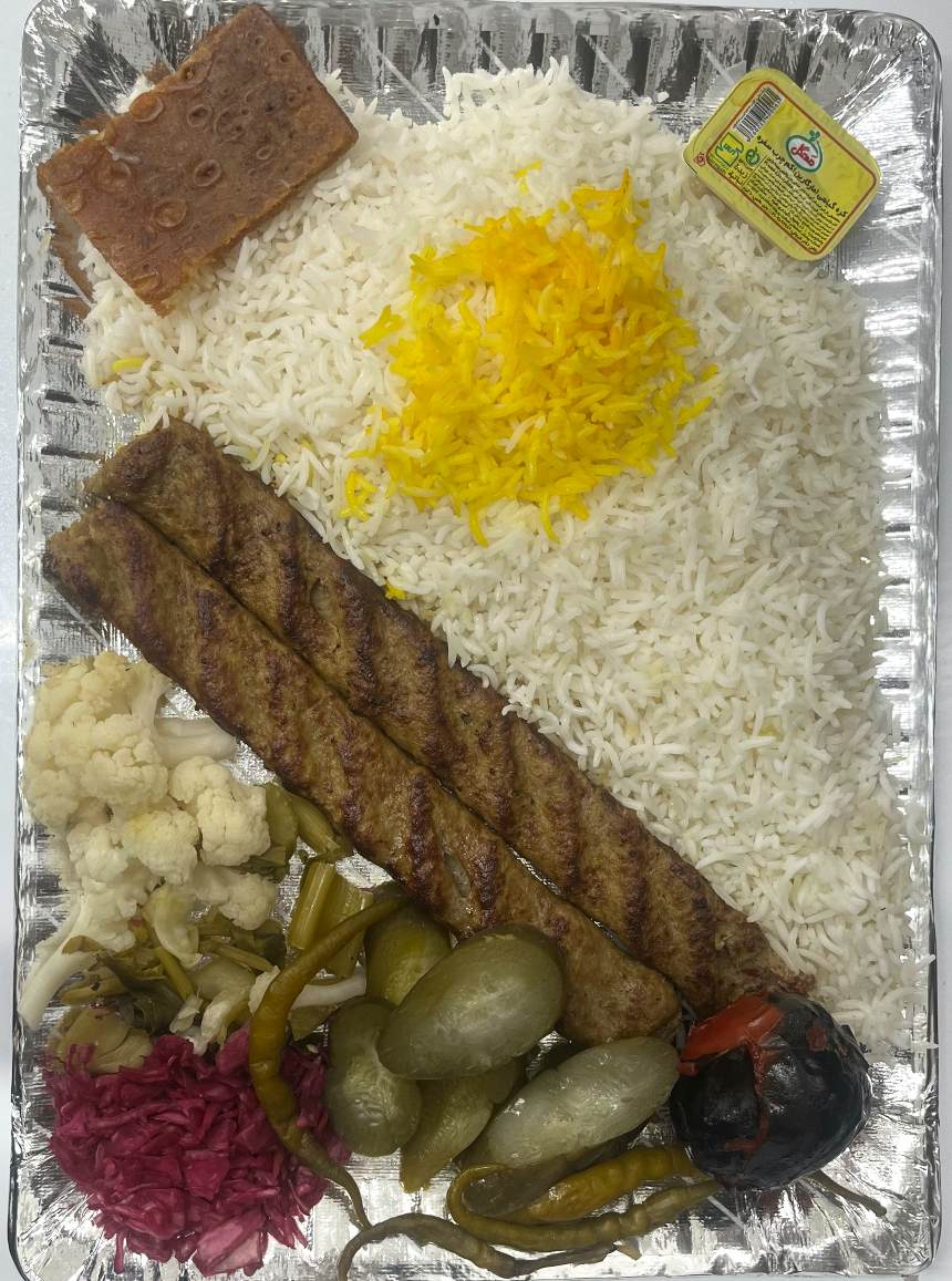 چلو کباب